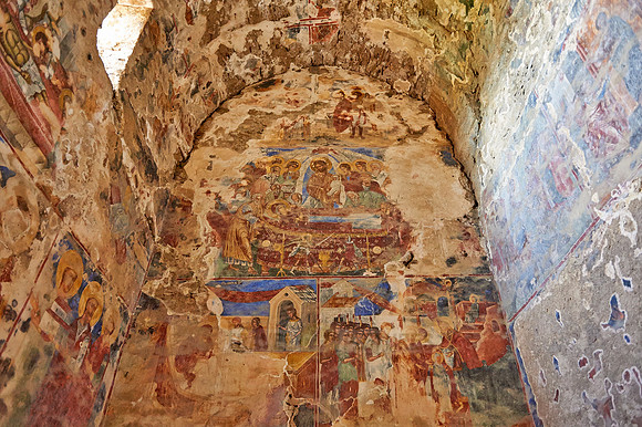 mural painting in Basilica Nekresi
