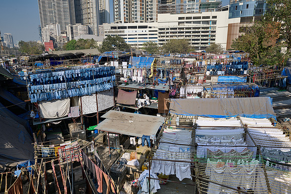 Dhobi Ghat is an open air laundry, Mahalaxmi Dhobi Ghat