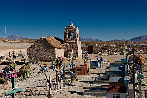 adobe church and cemetery