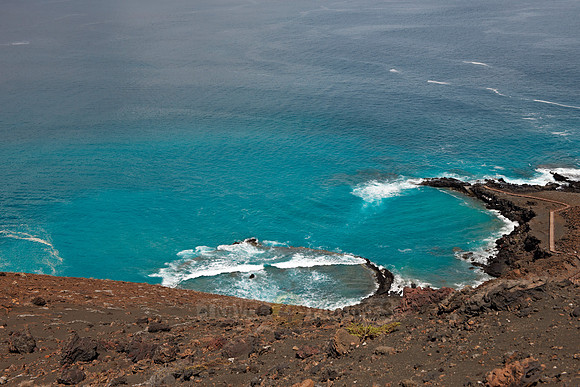 vulcanic landscape of Isla Bartolome