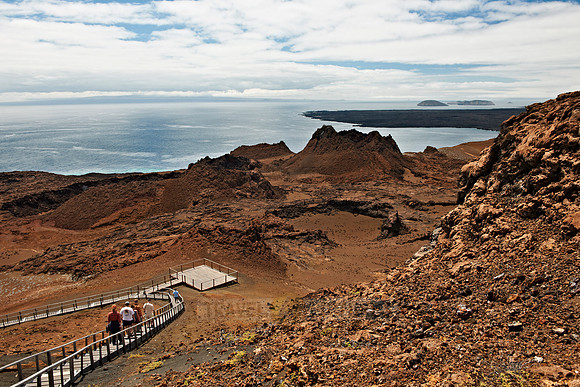 vulcanic landscape of Isla Bartolome