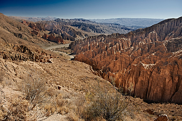 El Silla, erosion landscape