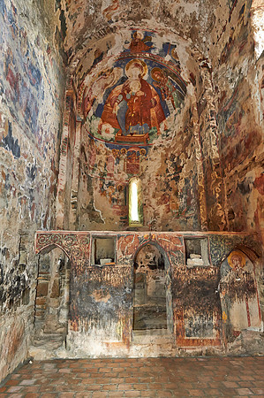 mural painting in Basilica Nekresi