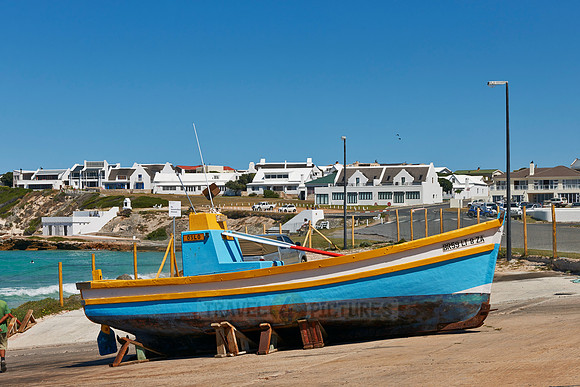 coloured fishing boats