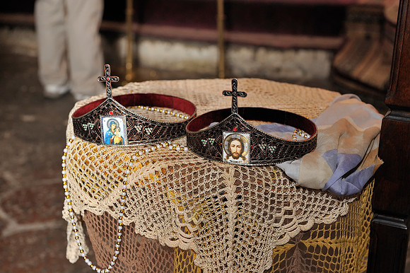 wedding inside Gremi Fortress Monastery
