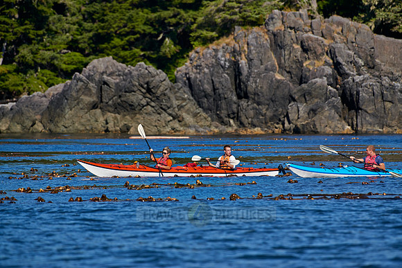 kayaker in sea near Ucluelet