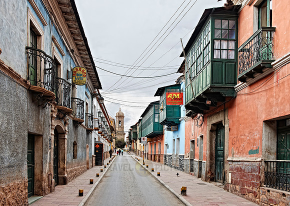 Colourful colonial architecture