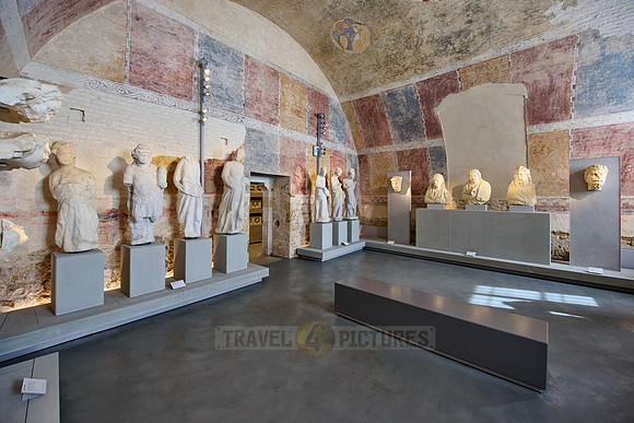 interior shot in Museo dell'Opera del Duomo, Pisa