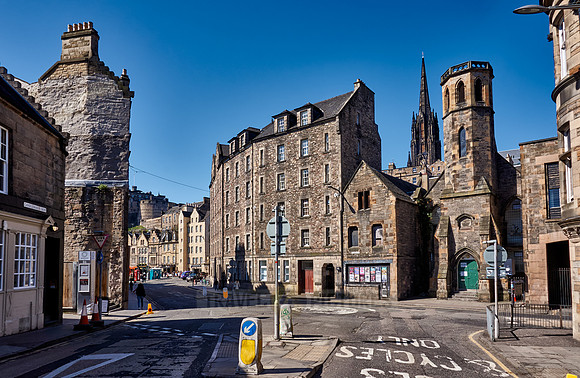 buildings around Grassmarket