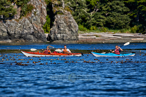 kayaker in sea near Ucluelet