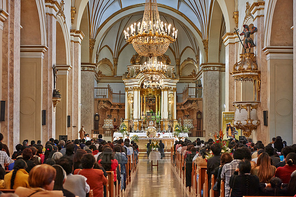 interior shot of Catedral Metropolitana