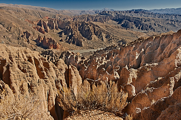 El Silla, erosion landscape
