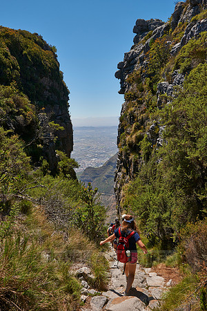 hiking trail to Table Mountain