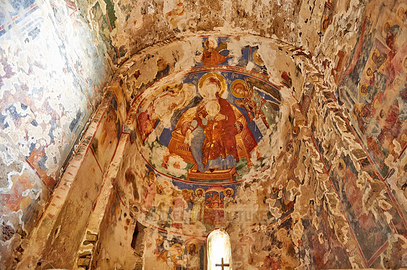 mural painting in Basilica Nekresi