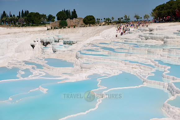 Pamukkale travertine terraces
