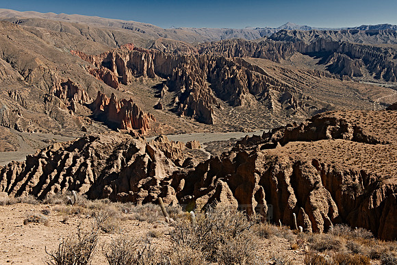 El Silla, erosion landscape