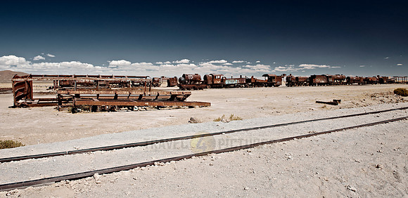 Train cemetery