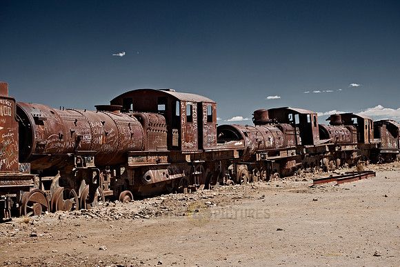 Train cemetery
