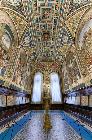 Libreria Piccolomini library in Cathedral of Siena
