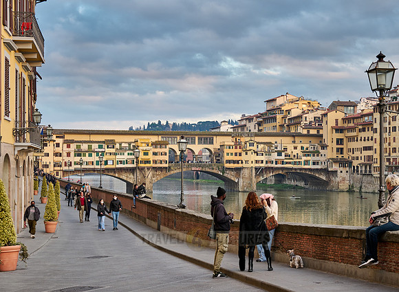 medieval brigde Ponte Vecchio