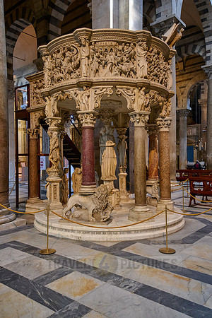 pulpit of Pisa Cathedral