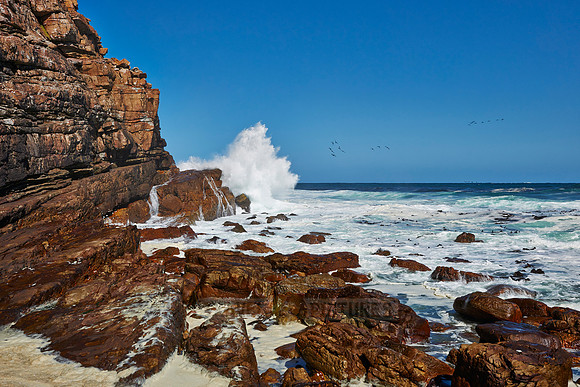 waves at Cape of Good Hope