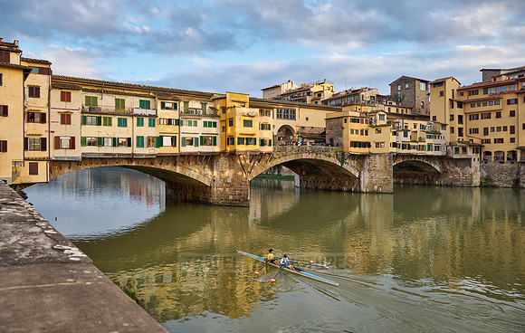 medieval brigde Ponte Vecchio