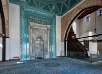 interior view of Alauddin Qayqubad Mosque, Konya