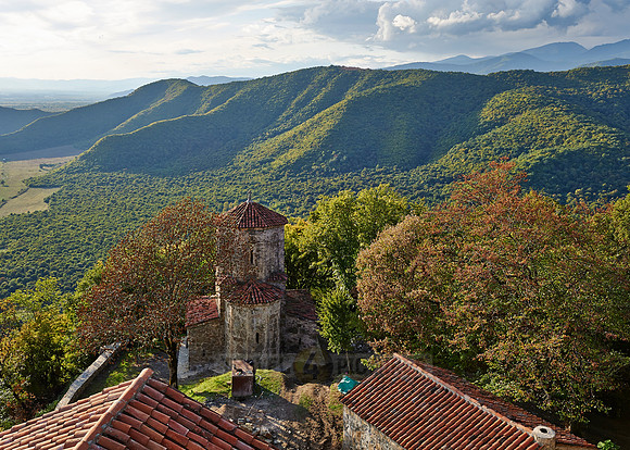 Alazani Valley from Basilica Nekresi