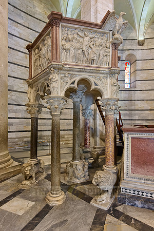 interior shot of The Baptistry of St. John