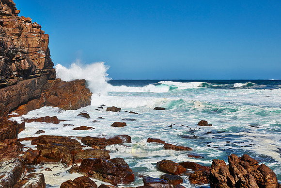 waves at Cape of Good Hope