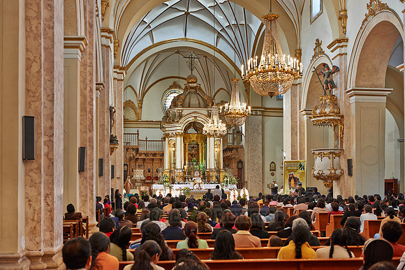 interior shot of Catedral Metropolitana