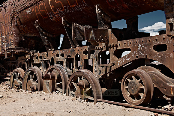Train cemetery