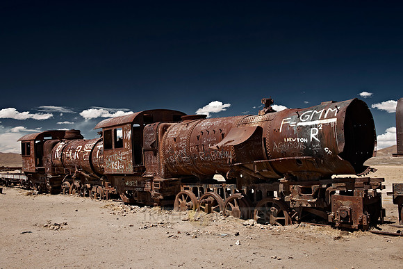 Train cemetery