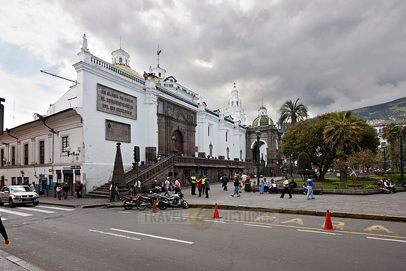 Metropolitan cathedral and independance square