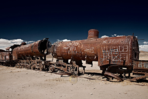 Train cemetery