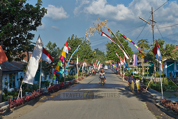 road in village Sempol