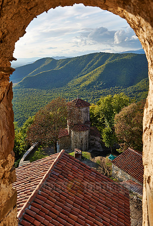 Alazani Valley from Basilica Nekresi