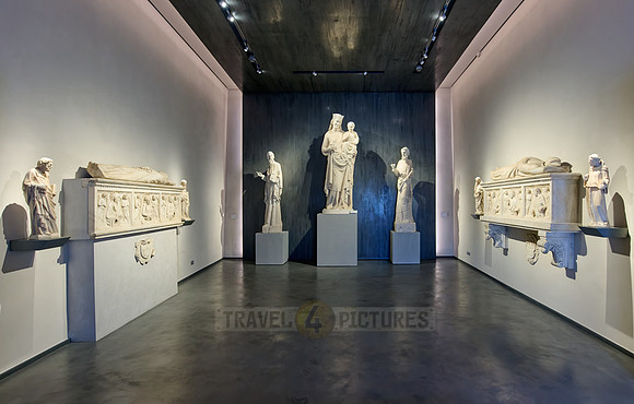 interior shot in Museo dell'Opera del Duomo, Pisa