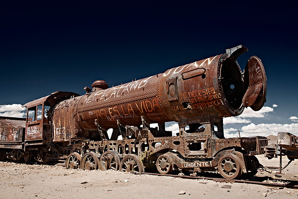 Train cemetery