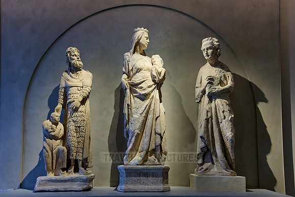 interior shot in Museo dell'Opera del Duomo, Pisa