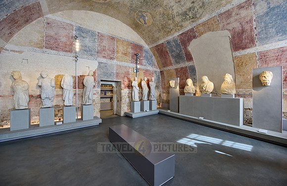 interior shot in Museo dell'Opera del Duomo, Pisa