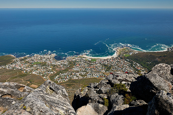view onto Camps Bay