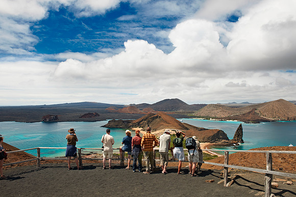 typical viewpoint of Isla Bartolome