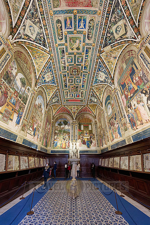 Libreria Piccolomini library in Cathedral of Siena