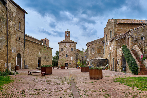 Palazzo Comunale or Palazzo del Archivio und Palazzo Pretorio, Piazza del Pretorio, Sovana