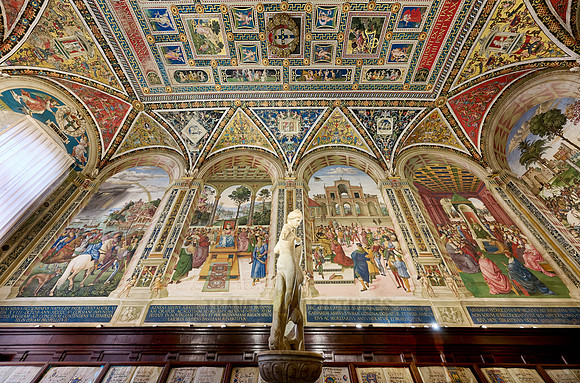 Libreria Piccolomini library in Cathedral of Siena