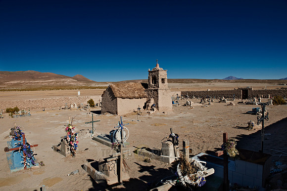 adobe church and cemetery