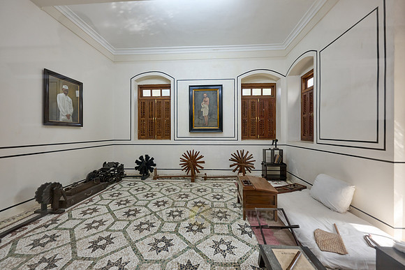 interior shot of Gandhi Museum