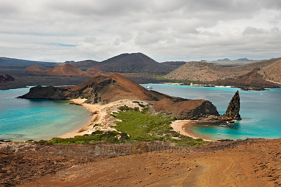 typical viewpoint of Isla Bartolome